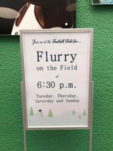 Flurry on the Field- A New Christmastime Activity at All-Star Sports