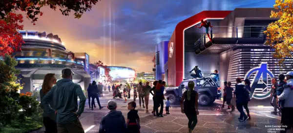 New Image Released of the Marvel-Themed Area Coming to Walt Disney Studios Park!