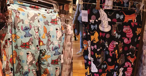 New Disney Dogs and Disney Cats Leggings At The Disney Parks