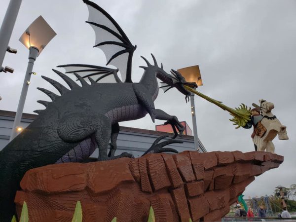 Dragon Lego at Disney Springs