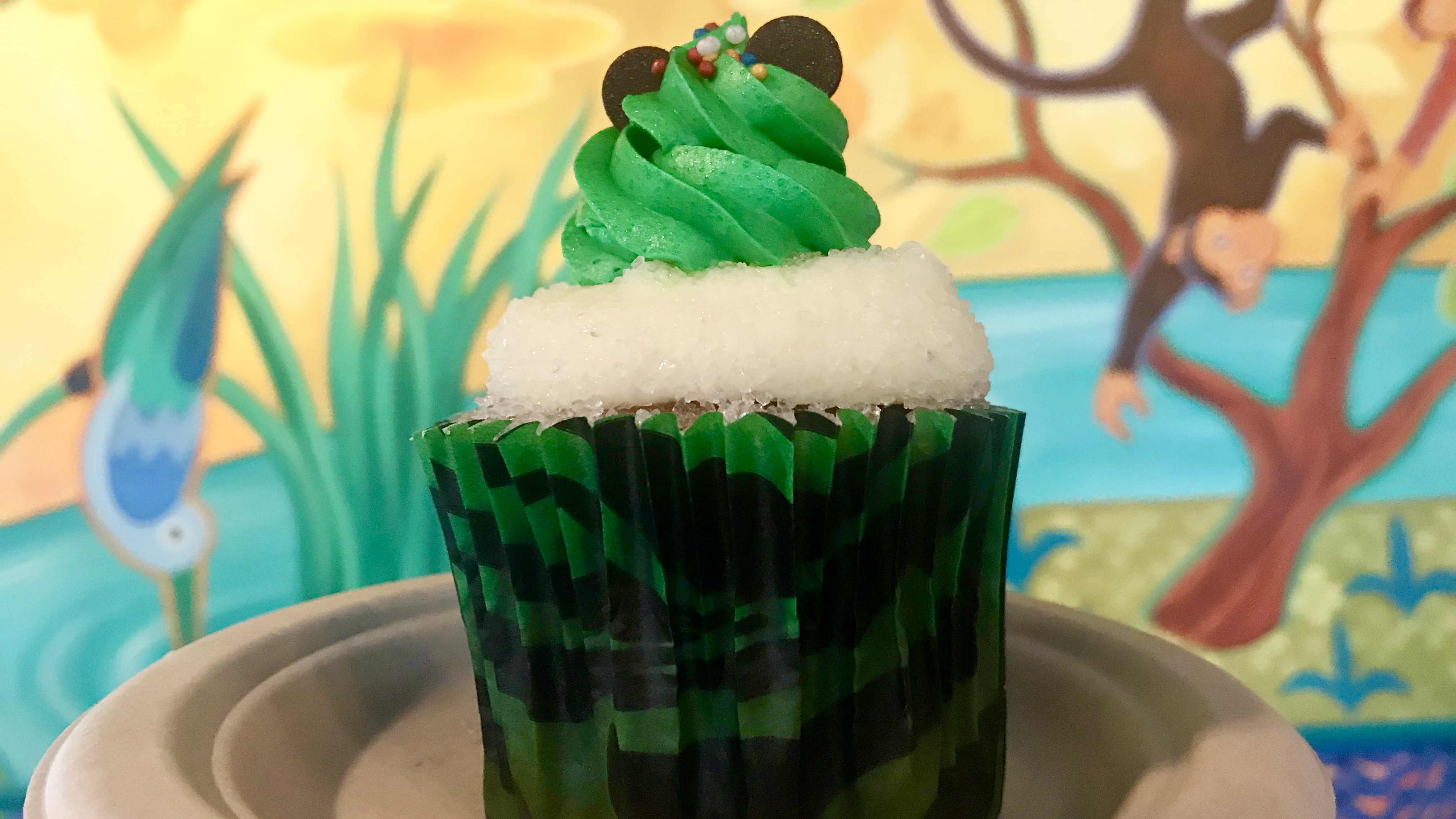 Mickey Christmas Tree Cupcake Arrives at Animal Kingdom