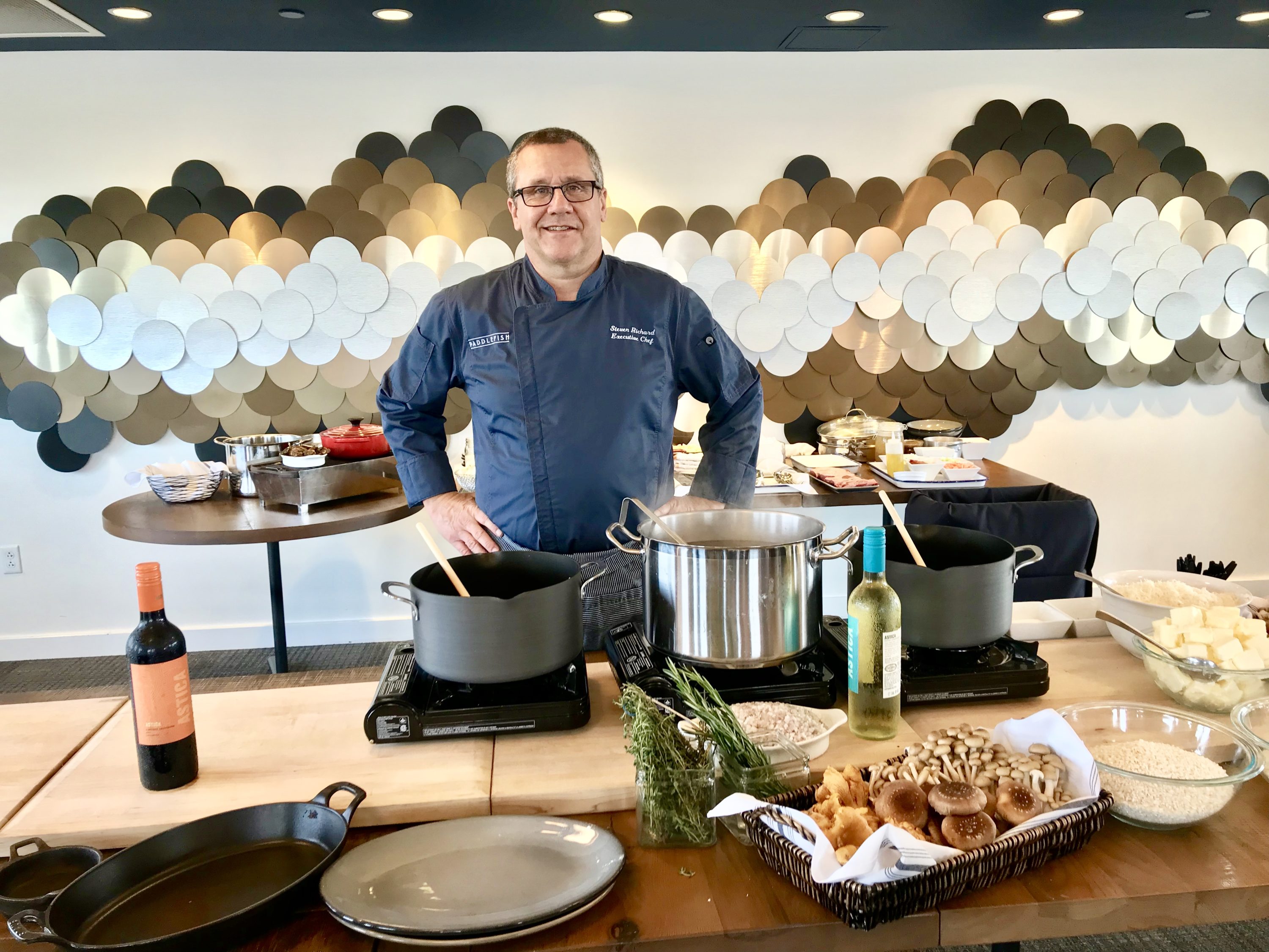 Paddlefish Holiday Cooking Class Hosted by Executive Chef Steve Richard
