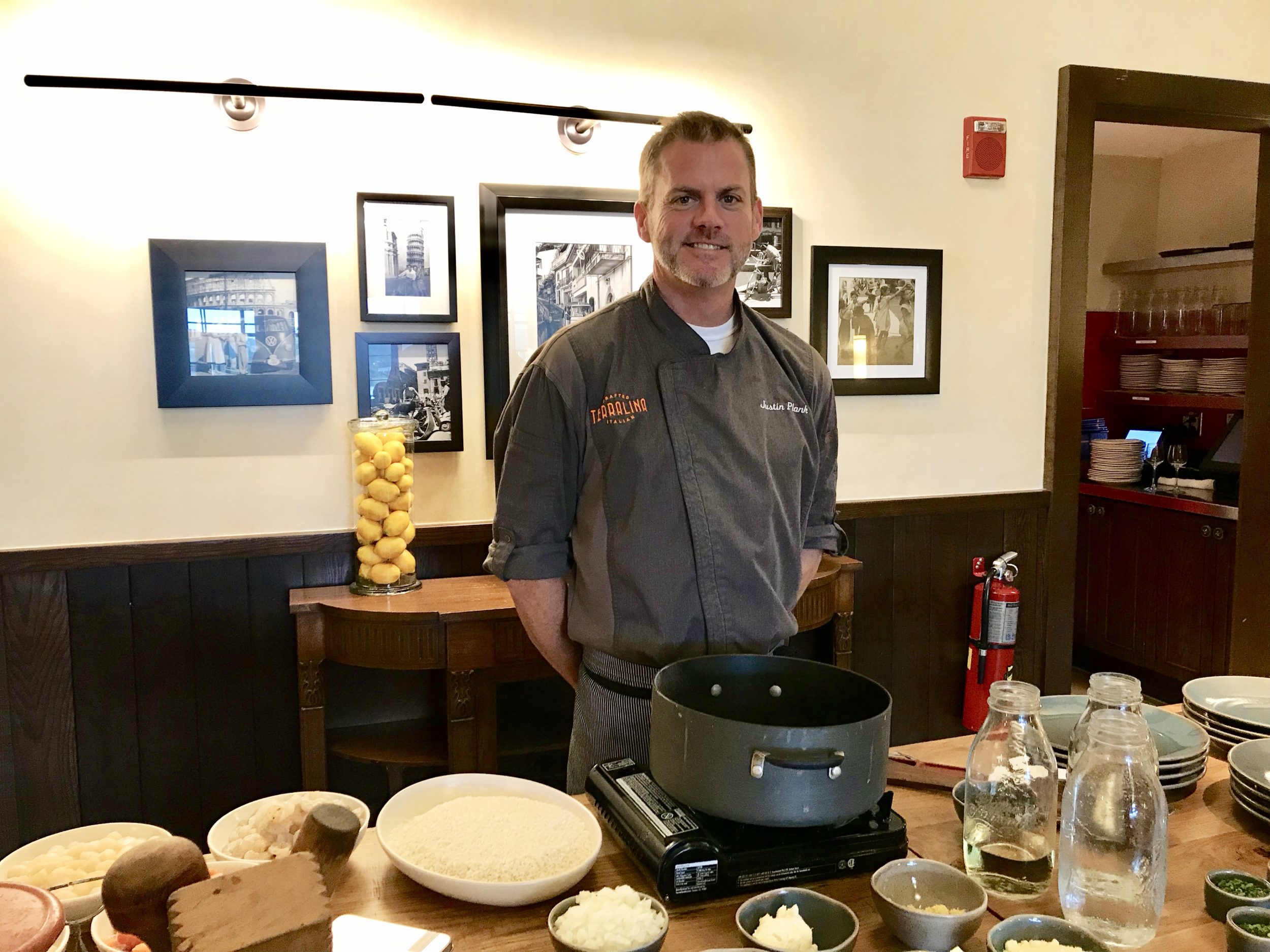Chef Justin Plank Hosts Holiday Cooking Class at Terralina Crafted Italian