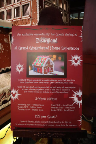 Let's Take a Closer Look at the Grand Californian Gingerbread House