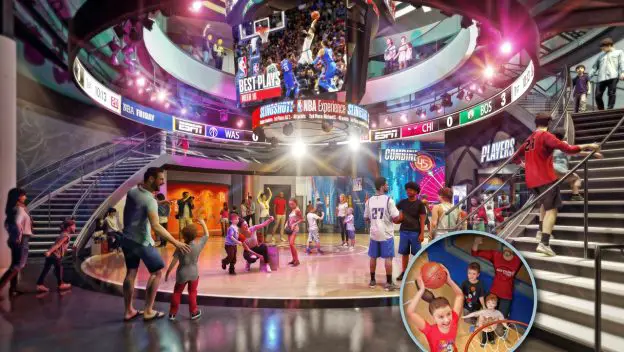 Now you can have the full NBA experience at Disney Springs