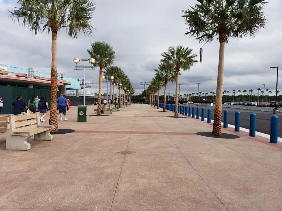 Construction Walls Are Down At New Walkway Entrance To Hollywood Studios