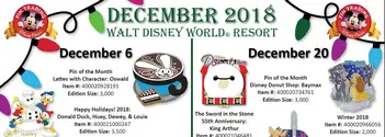 Christmas Pins Unveiled at Magic HAP-Pins Event in Walt Disney World –  World Of Walt