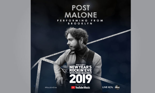 Post Malone to Perform on New Year's Rockin' Eve with Ryan Seacrest