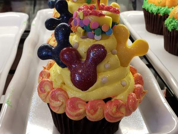 Purple Potion Ears Cupcake from the Contempo Cafe