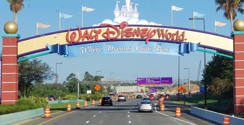 Select Walt Disney World Property Road Closures December 26-29.