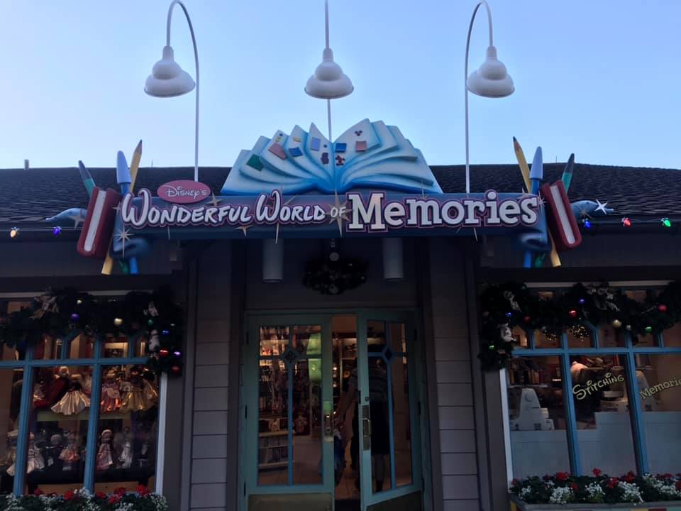 The New Spunky Stork Inside Wonderful World of Memories is Now Open.