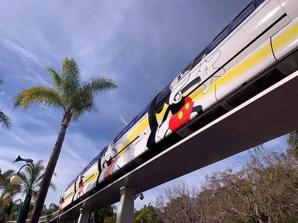 Disneyland Debuts 90th Anniversary Mickey Mouse Monorail Wrap