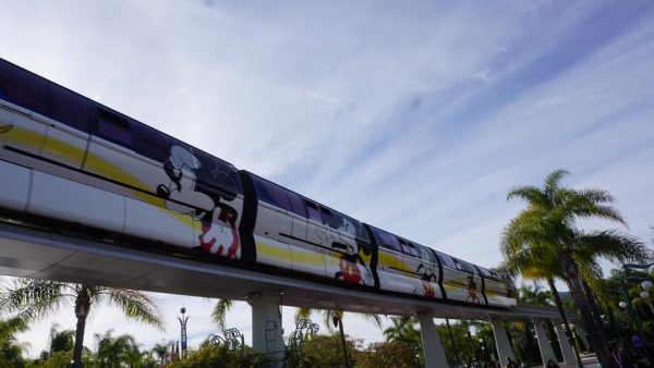 Disneyland Debuts 90th Anniversary Mickey Mouse Monorail Wrap
