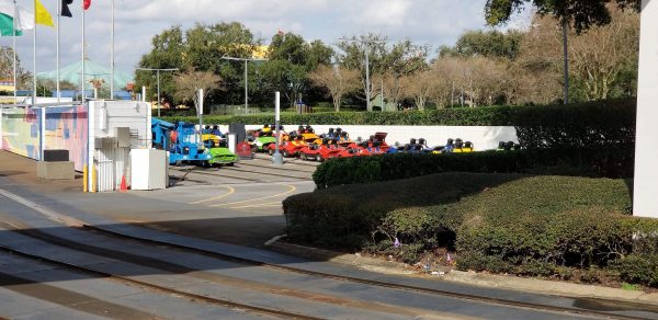 Tomorrowland Speedway is Temporarily Closed to Make Way for Tron
