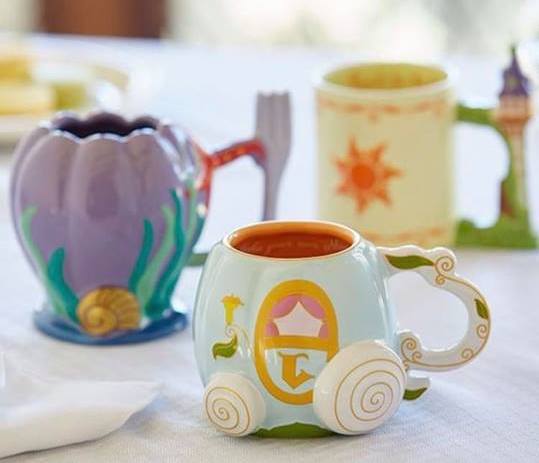 Princess Sculpted Mugs Are A Stylish Way To Start Your Morning