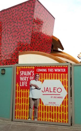 New Construction Progress for Jaleo at Disney Springs