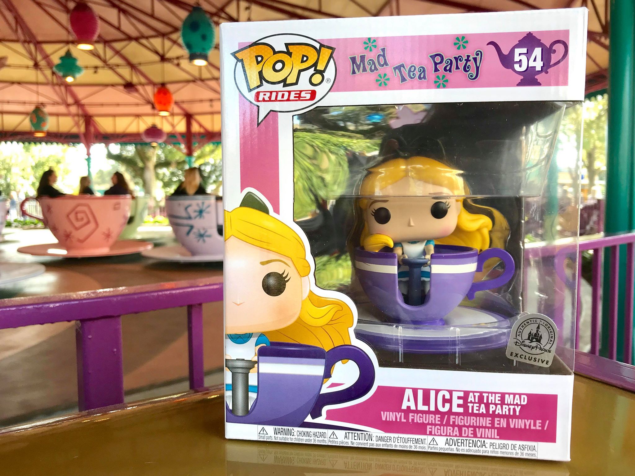 Alice At The Mad Tea Party Funko POP Spinning Into The Disney Parks Soon