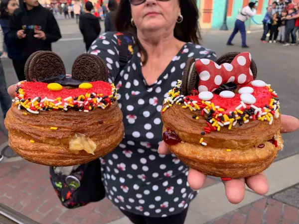 Mickey and Minnie Cronuts are Now Available at Disneyland