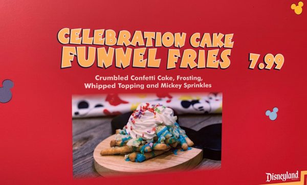 Celebrate Mickey's Anniversary with Funnel Cake Fries