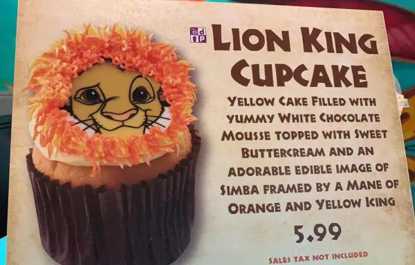 Lion King Cupcake Returns to Disney’s Animal Kingdom