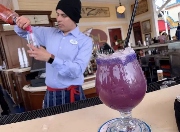 New Purple Potion Drink From Lamplight Lounge
