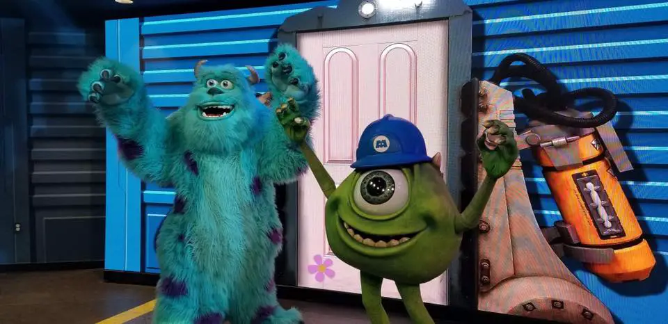 Monsters Inc Character Meet And Greet At Walt Disney Presents In Hollywood Studios