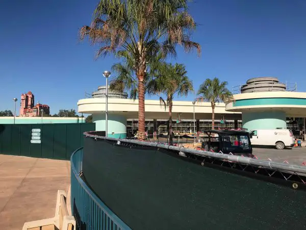 Update on Hollywood Studios Bus Stop Construction