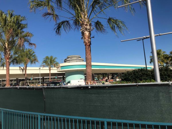 Update on Hollywood Studios Bus Stop Construction