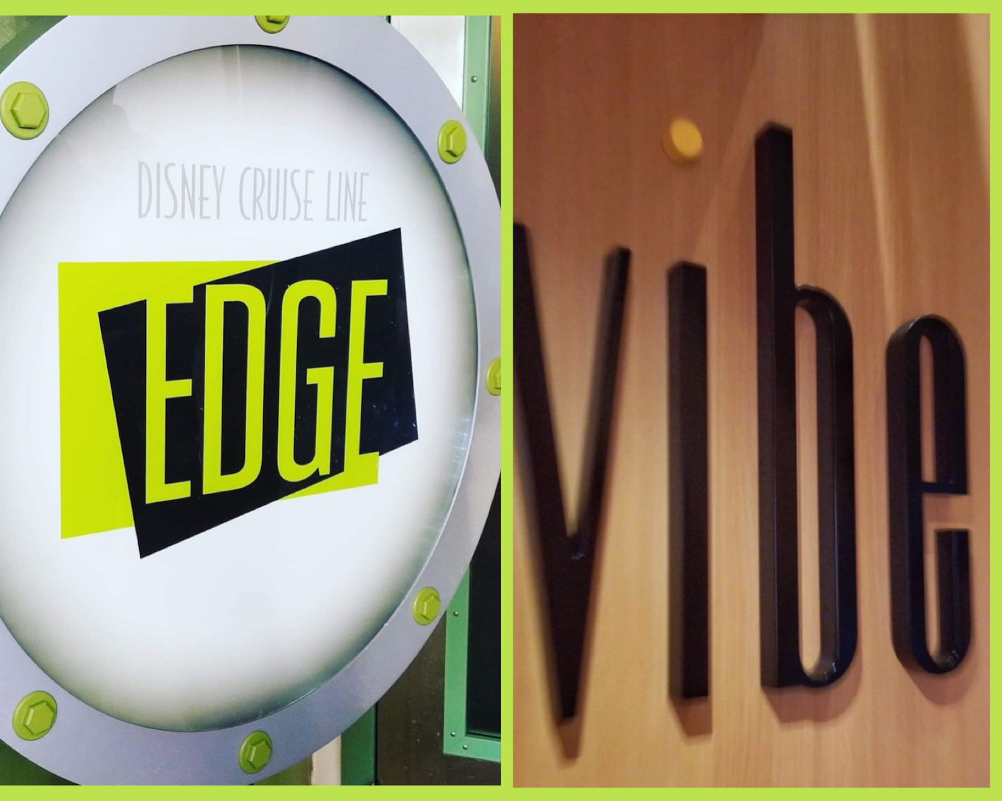Explore the Edge & Vibe Clubs Aboard the Disney Magic