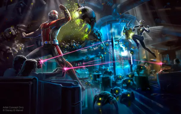 New Ant-Man and The Wasp Ride Opening March 31st at Hong Kong Disneyland