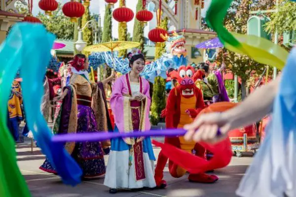 Chinese New Year Festivities Occurring at Three Disney Parks.