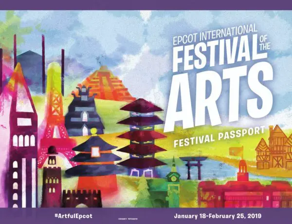 2019 Epcot International Festival of the Arts Passport Released