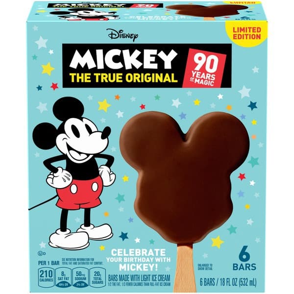 Breaking News: You Can Now Get Disney’s Famous Mickey Ice Cream Bars at Home