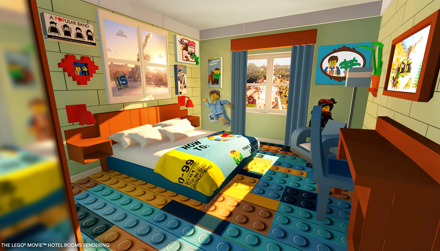 New LEGO MOVIE Rooms at LEGOLAND Florida