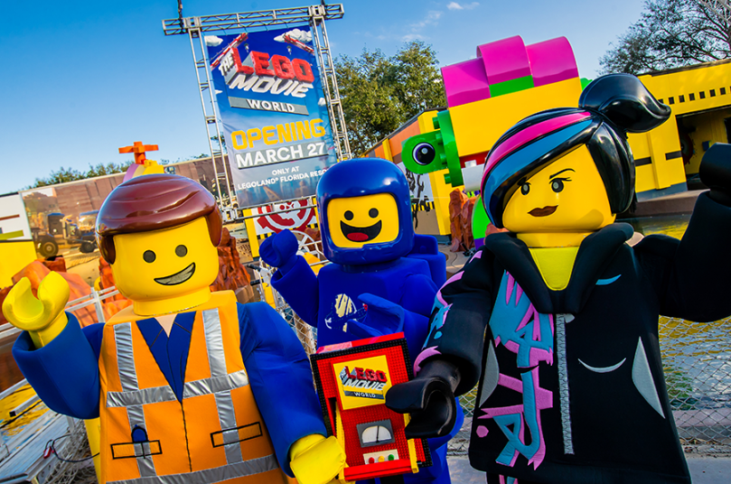 THE LEGO MOVIE WORLD Opens March 27th at LEGOLAND