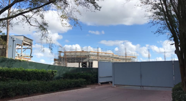 Construction Update on Space 220 Restaurant at Epcot