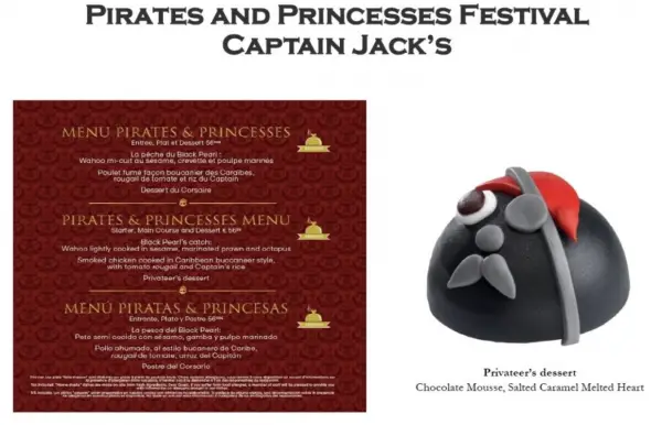 New Gourmet Delicacies at Pirates & Princess Festival!