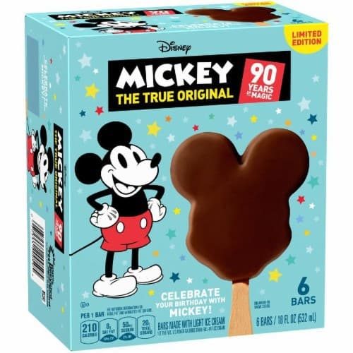 Breaking News: You Can Now Get Disney's Famous Mickey Ice Cream Bars at Home