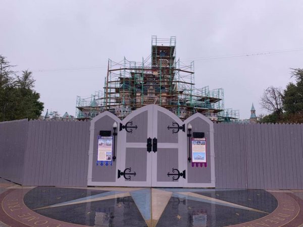 Sleeping Beauty Castle Construction Update