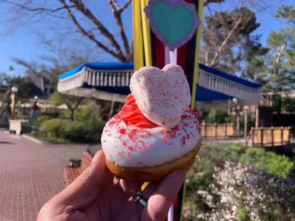 Disneyland Valentine's Donut