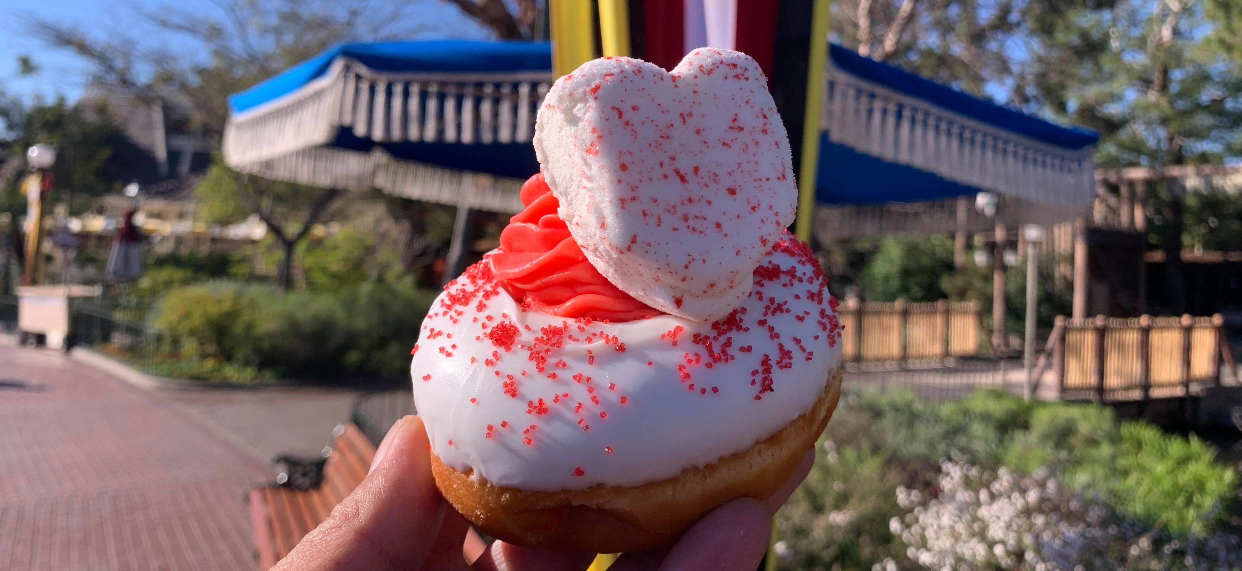 Valentine Donut At Disneyland