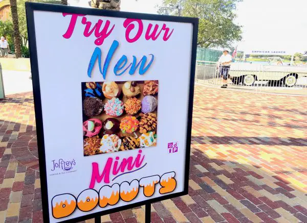 New Mini Donuts at Joffrey’s in Disney Springs