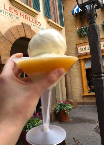 Check Out The Ice Cream Martini at Epcot’s France Pavilion