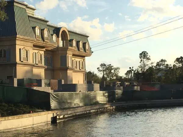 Construction at the France Pavilion Continues to Progress