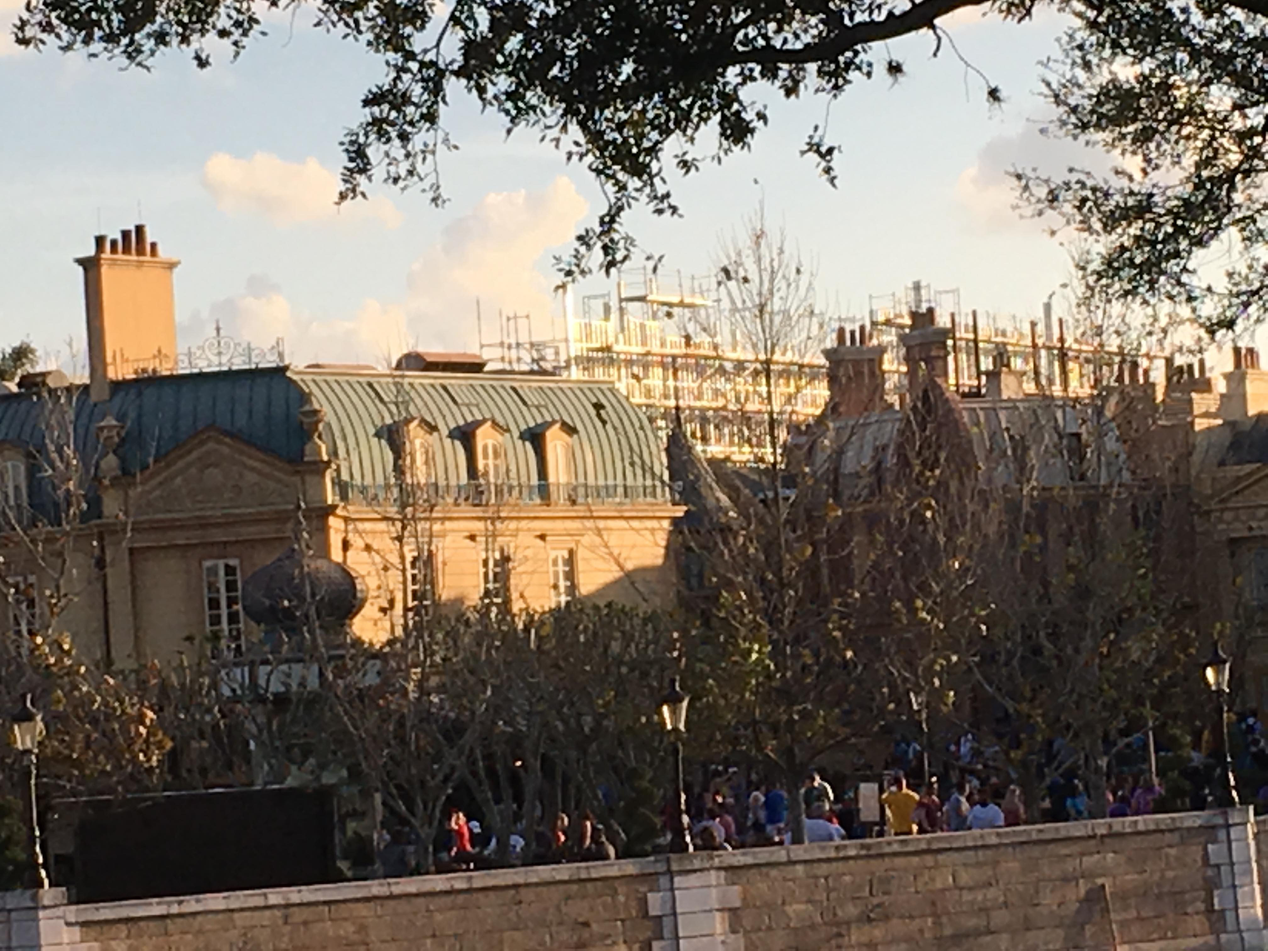 Construction at the France Pavilion Continues to Progress