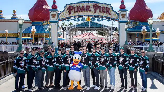 Anaheim Ducks Day Celebration At Disney California Adventure Park