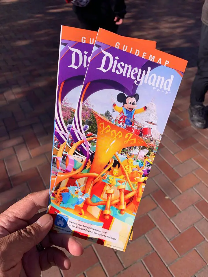 New Celebration Inspired Disneyland Parks Maps Available | Chip and Company