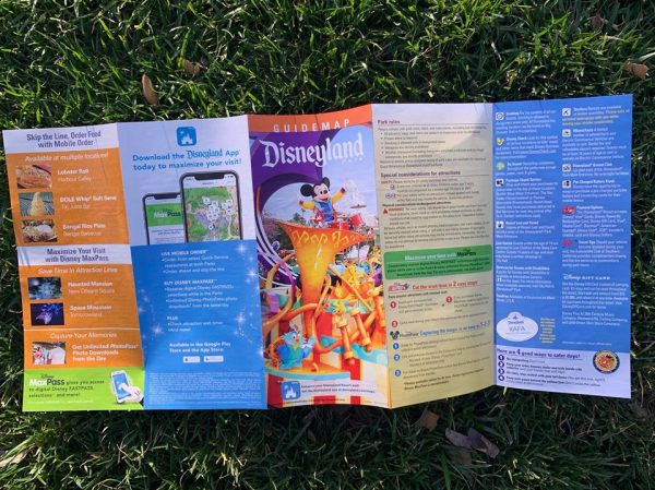 New Celebration Inspired Disneyland Parks Maps Available