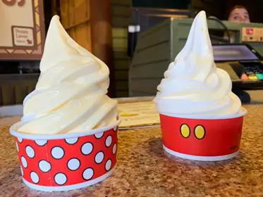 Aloha Isle Now Using New Mickey And Minnie Ice Cream Cups