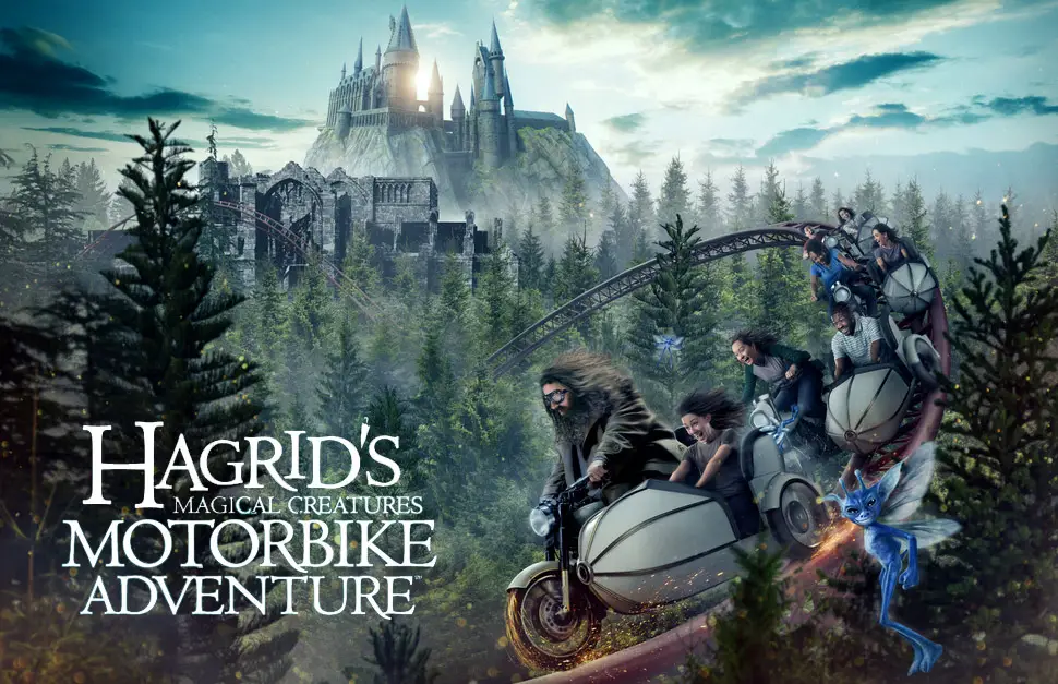 Opening Date Announced for Hagrid’s Magical Creatures Motorbike Adventure, Universal Orlando’s Newest Coaster